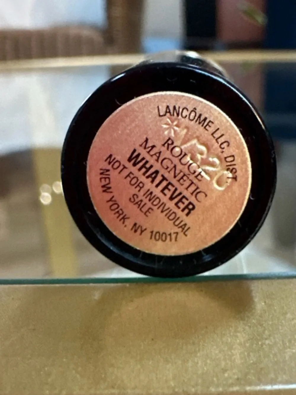 Lancôme rouge magnetic lipstick in whatever